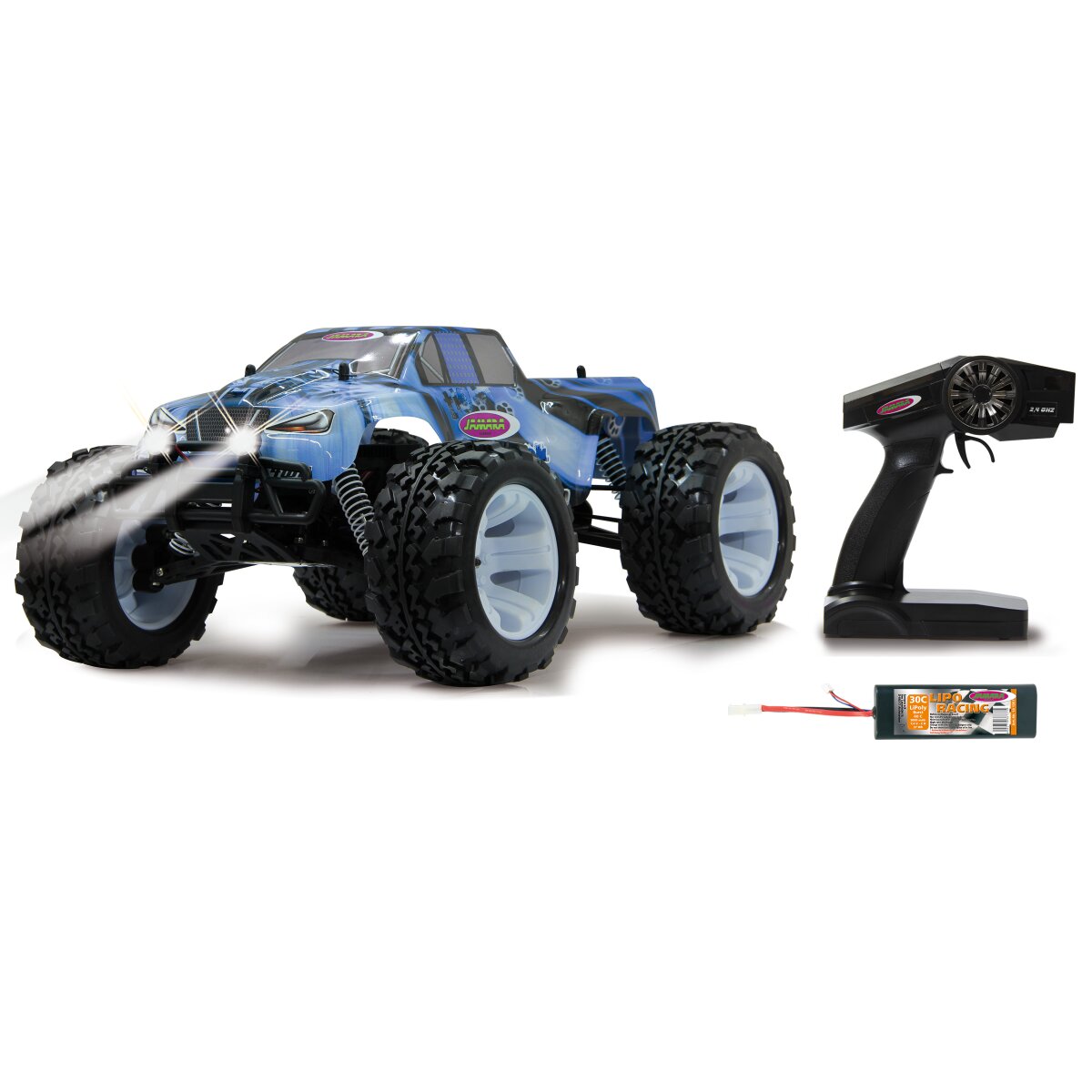 Tiger Ice Monstertruck 4WD 1:10 Lipo 2,4GHz mit LED