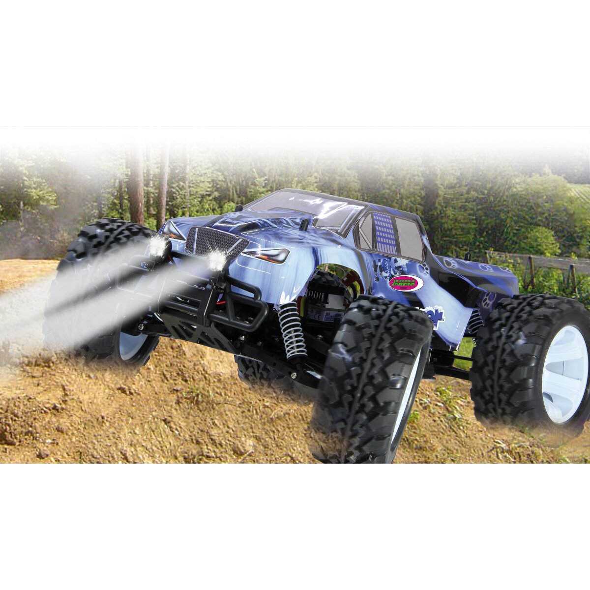 Tiger Ice Monstertruck 4WD 1:10 Lipo 2,4GHz mit LED  