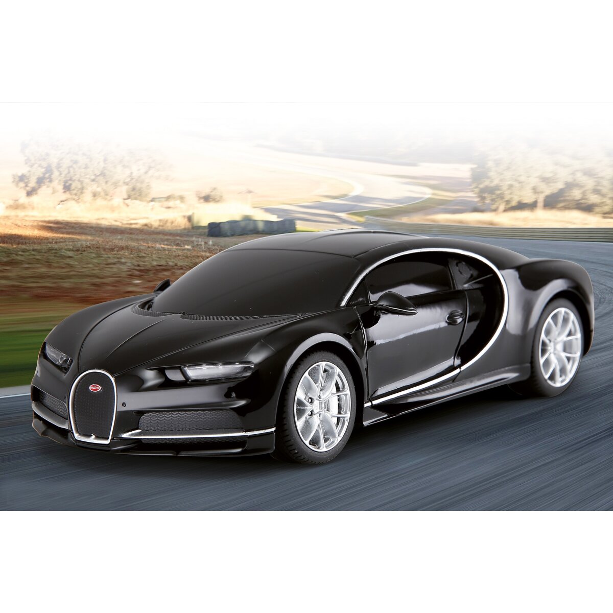 Bugatti Chiron 1:24 schwarz 2,4GHz  