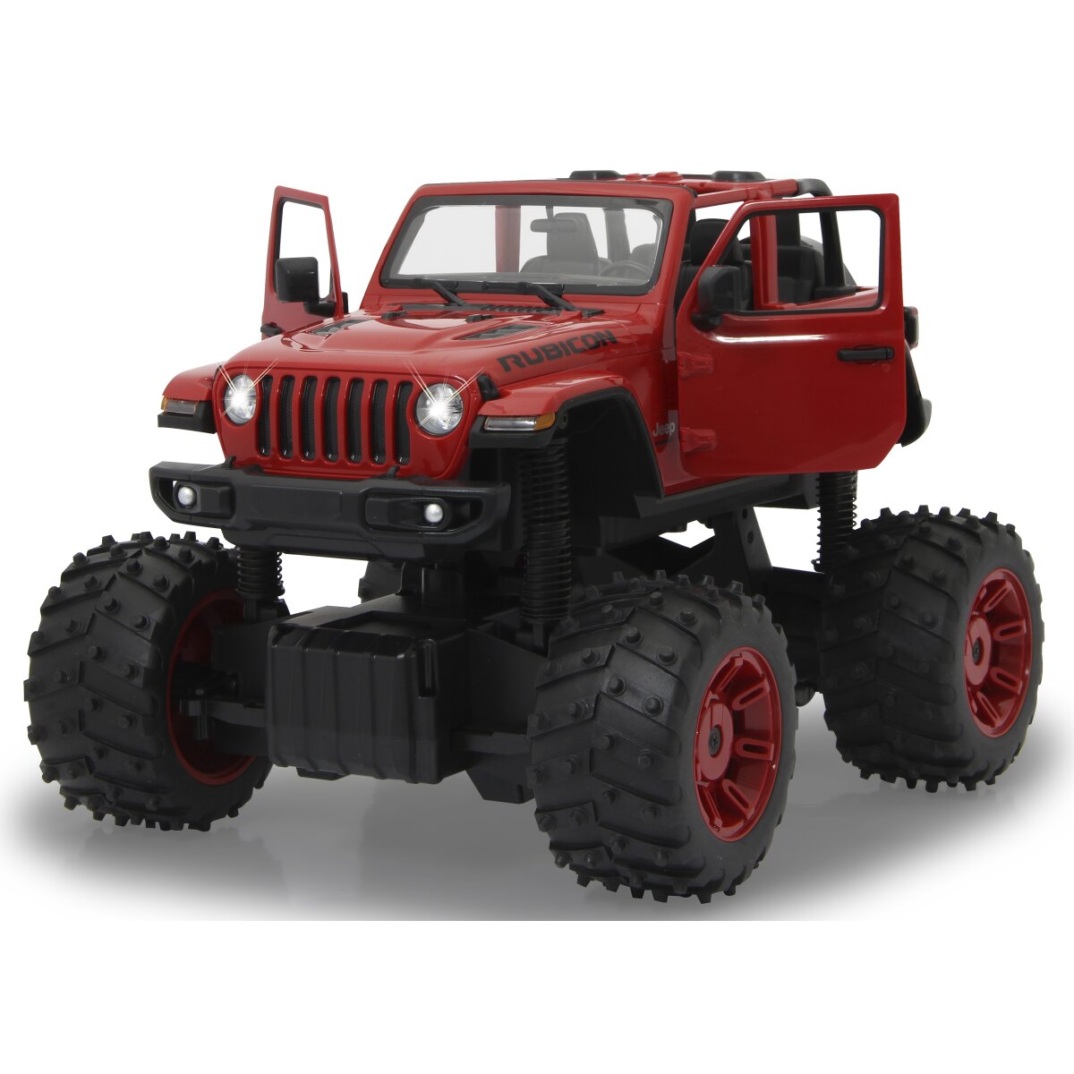 Jeep Wrangler JL 1:14 rot 2,4GHz Big Wheel Tür manuell