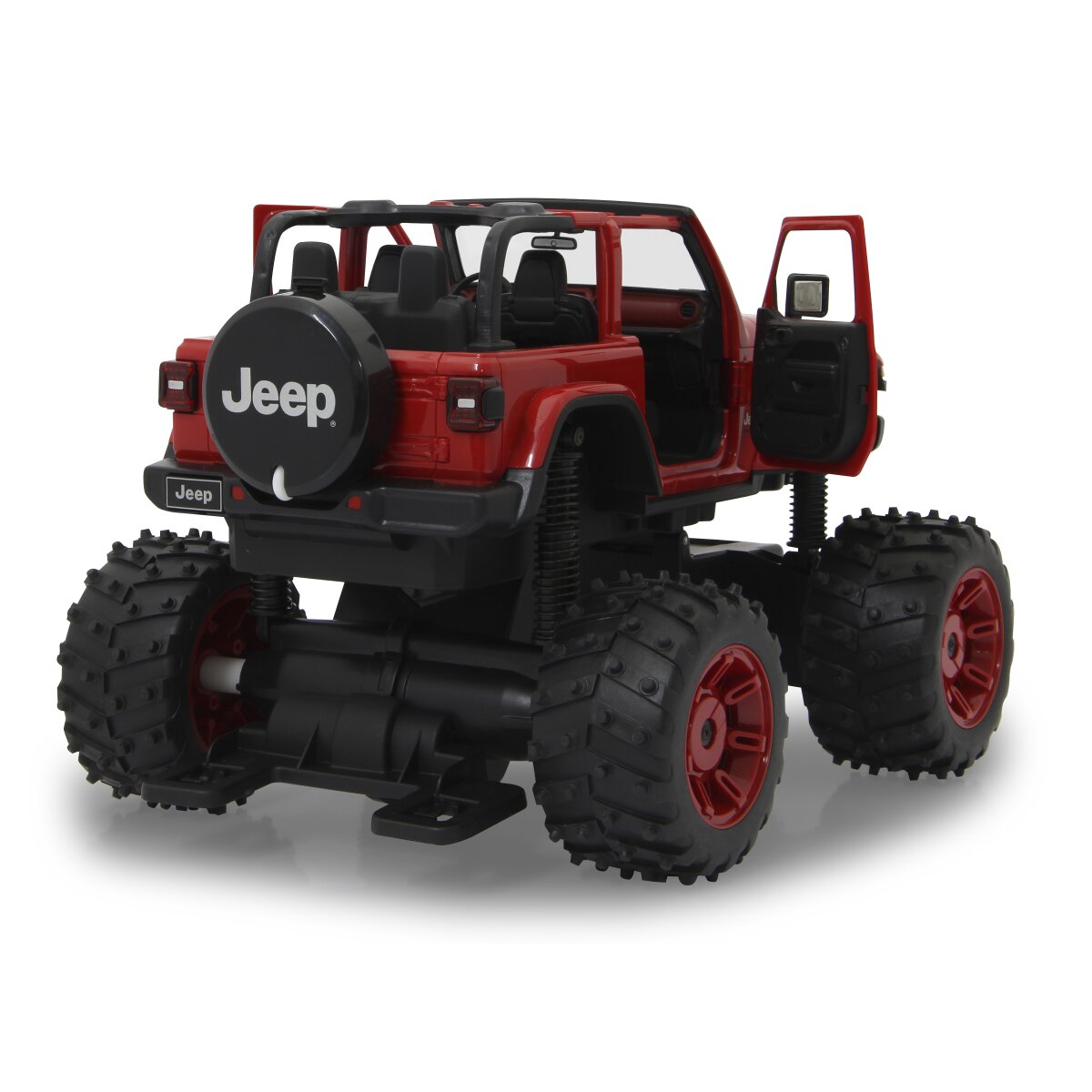 Jeep Wrangler JL 1:14 rot 2,4GHz Big Wheel Tür manuell