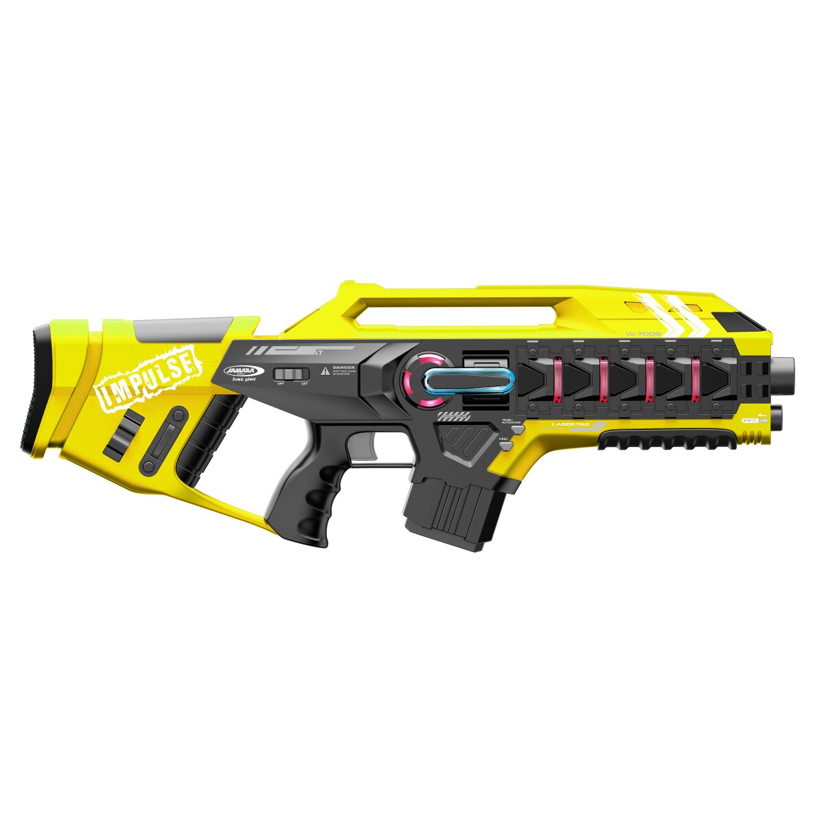 Impulse Laser Gun Rifle Set gelb/rot