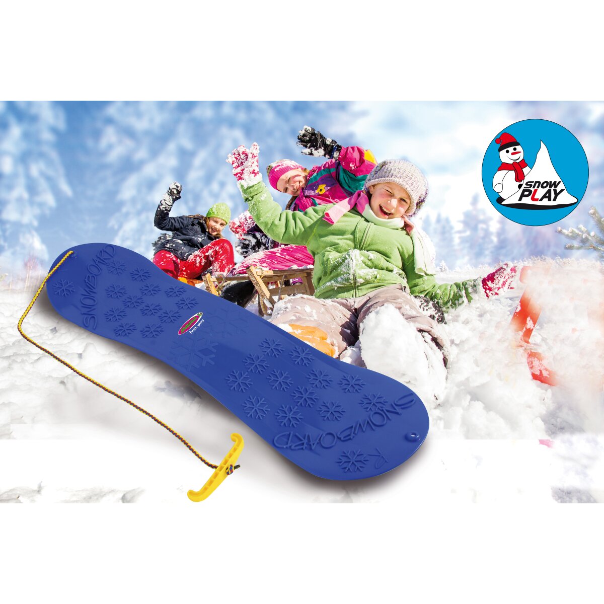 Snow Play Snowboard 72cm blau  