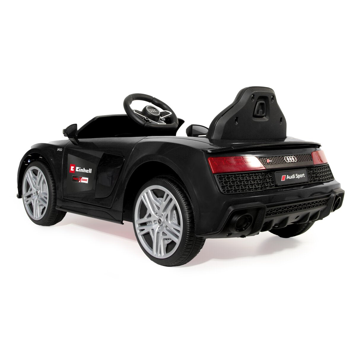 Ride-on Audi R8 Spyder schwarz 18V Einhell Power X-Change  