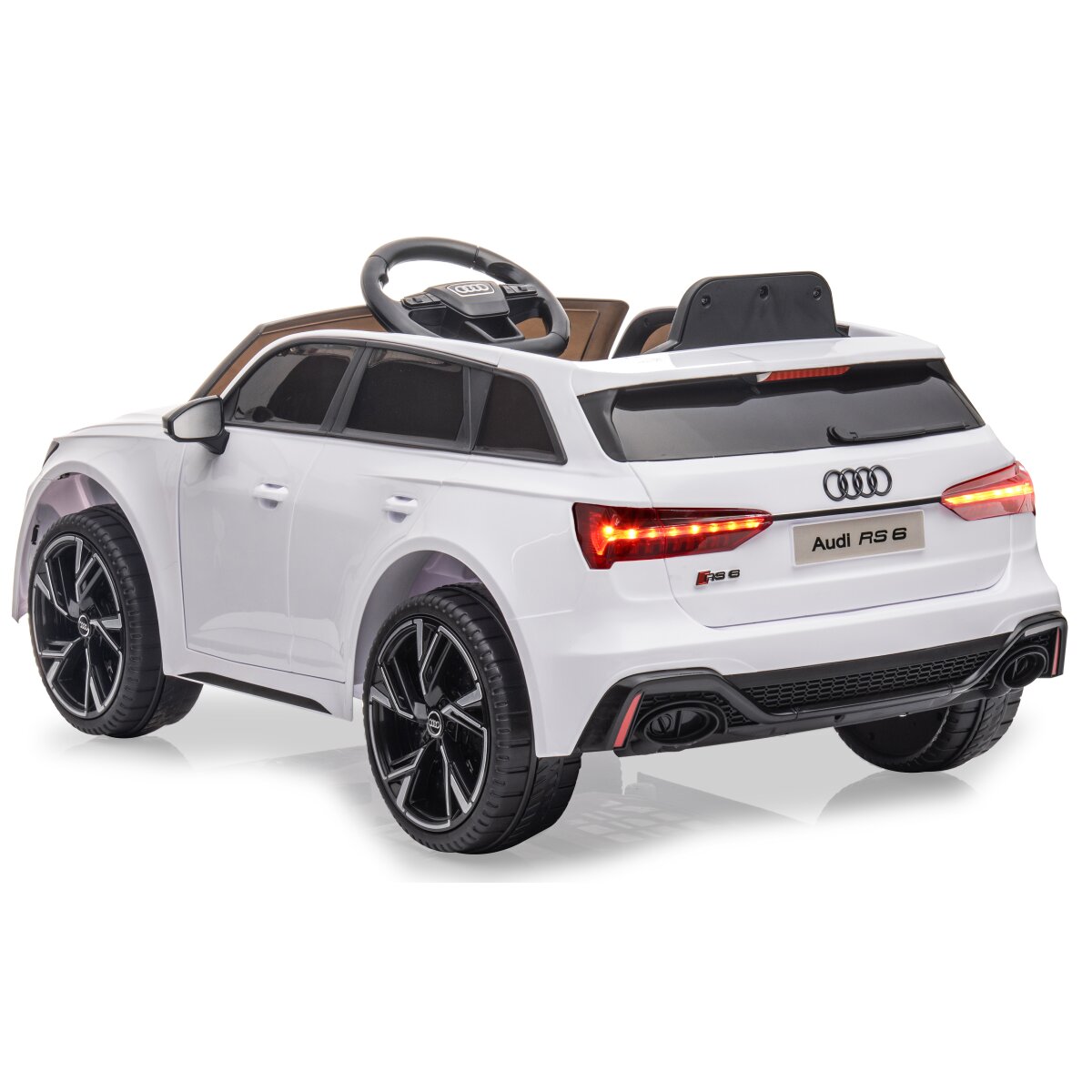 Ride-on Audi RS 6 weiß 12V 2,4GHz